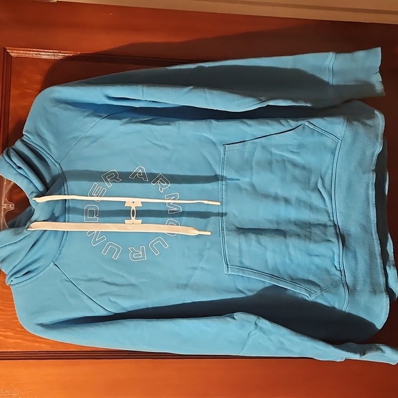 Under Armour Women's Medium Light Blue Hoodie - Picture 1 of 5
